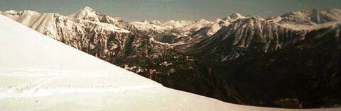 Panorama nad Briancon